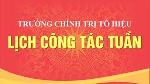 Lịch công tác tuần 30/2026 (từ 20/7/2026 - 26/7/2026)